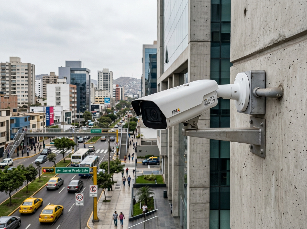 Sistema CCTV cámaras de seguridad 4K Lima comercial residencial
